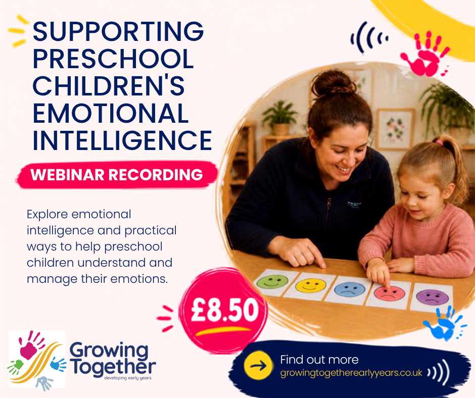 Supporting Preschool Children's Emotional Intelligence Webinar Recording
