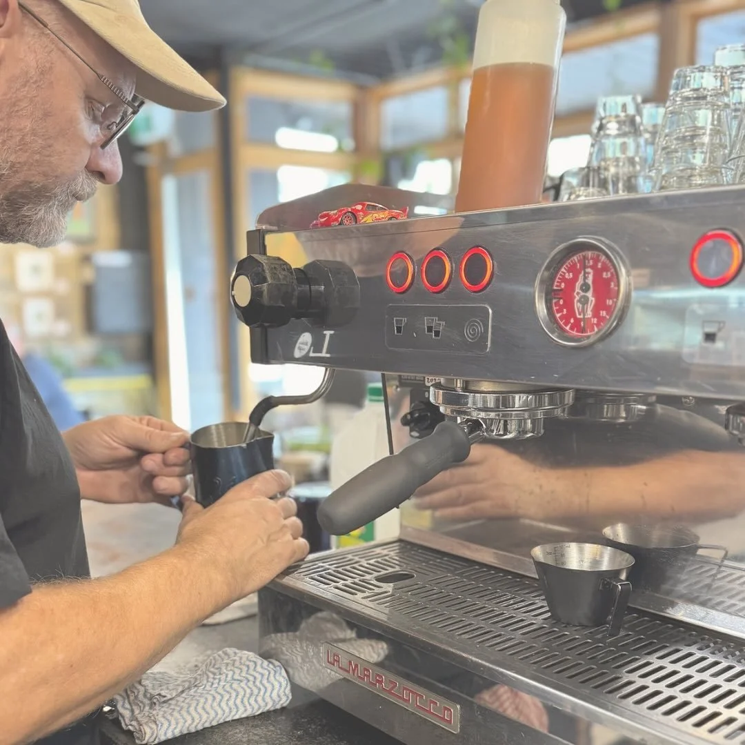 happy father&rsquo;s day too all the dad&rsquo;s and father figures out there! whilst we acknowledge our love for you every day, we hope that today you are made to feel extra special. 

this is our &lsquo;cafe dad&rsquo; Derek, doing what he does bes