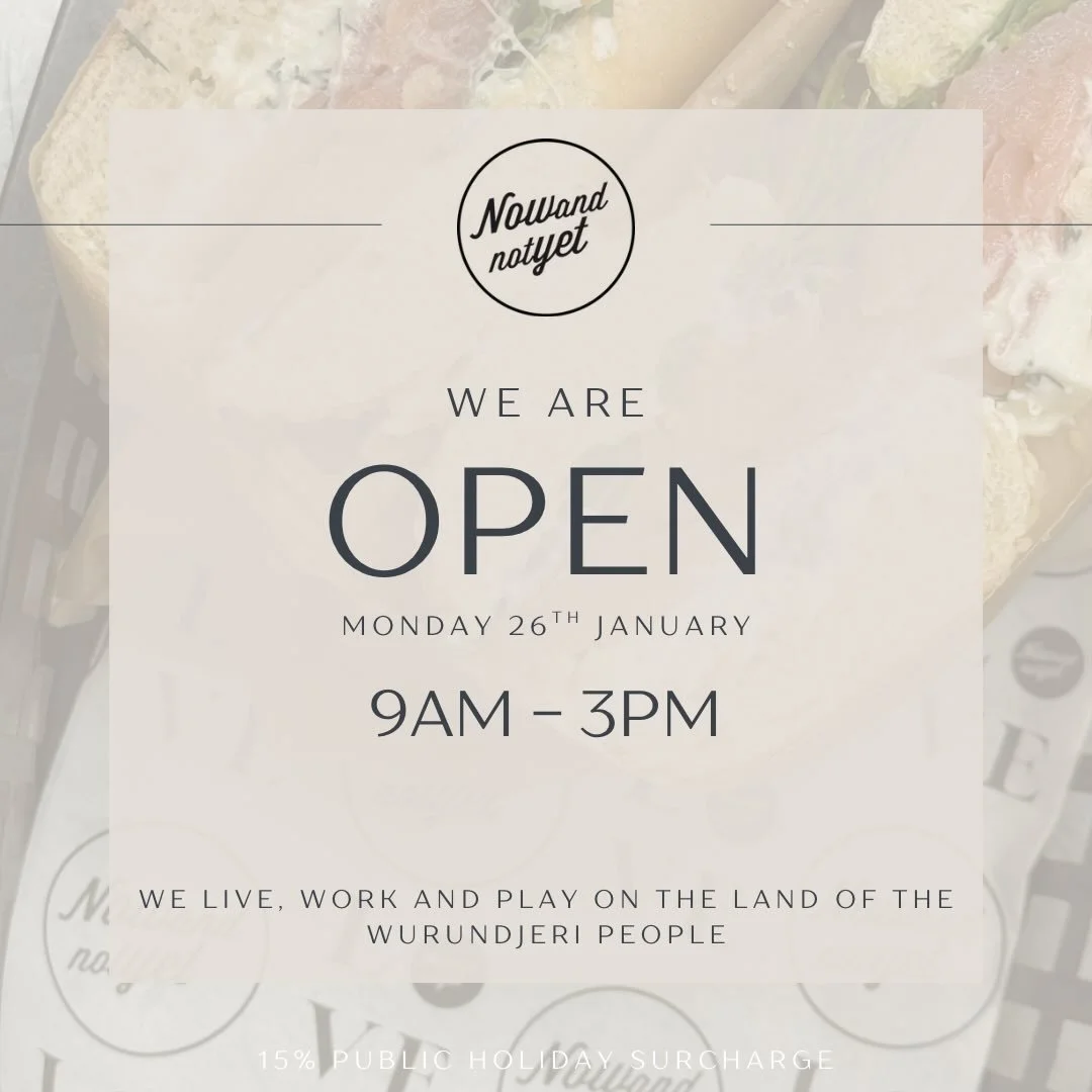 we will be open January 26th 9-3.