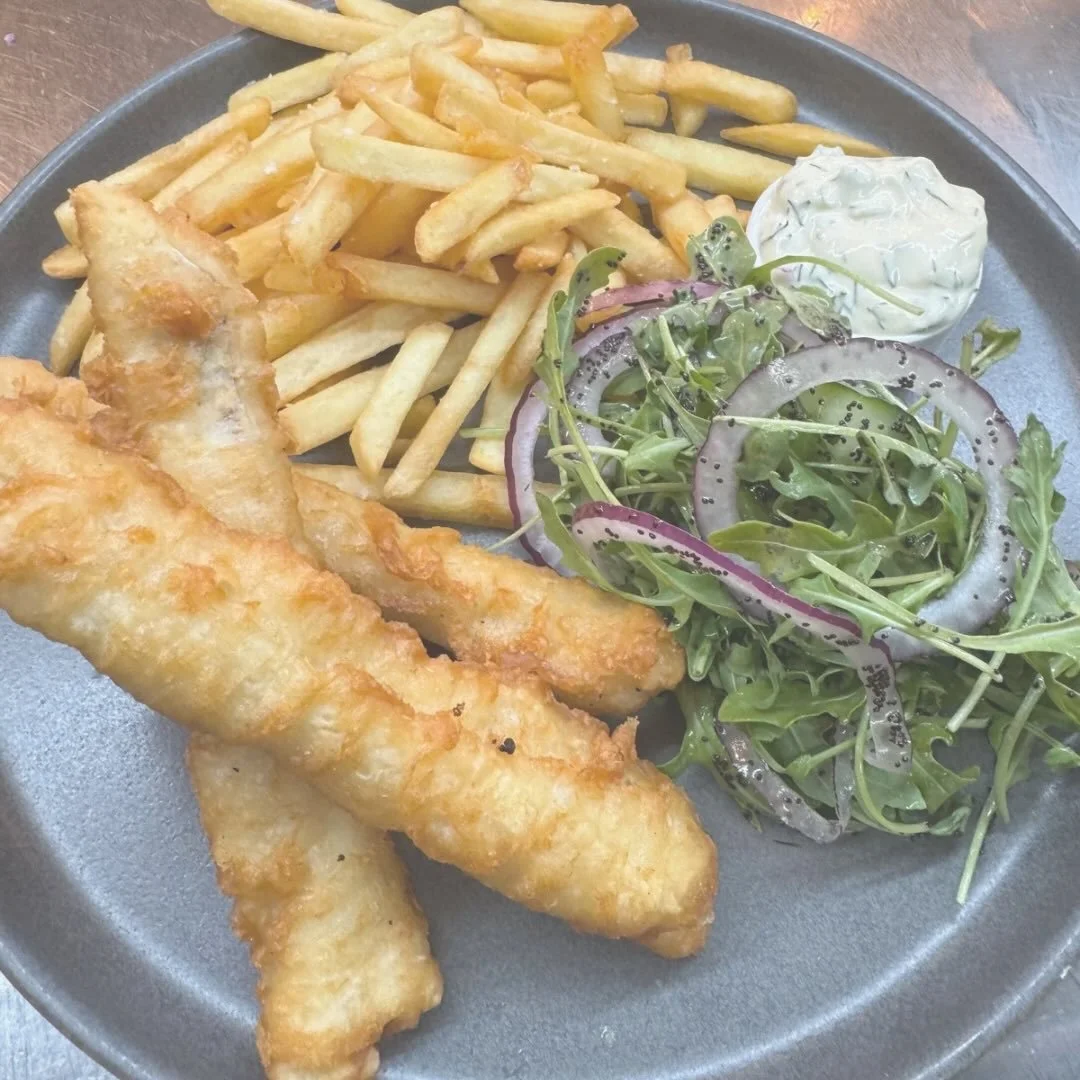 fish and chips flying off the shelf! always a fan favourite on a warm afternoon