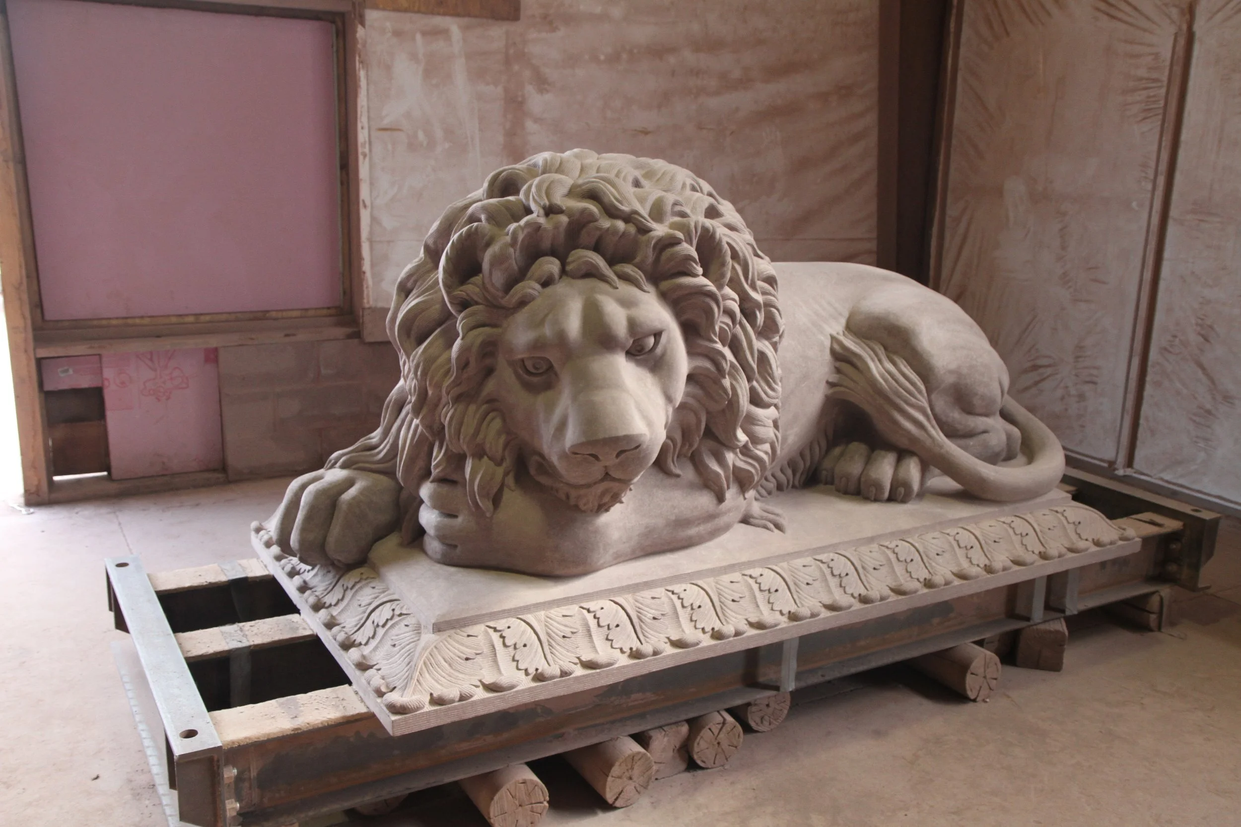 62 (8) Mortar Work - Lions.JPG