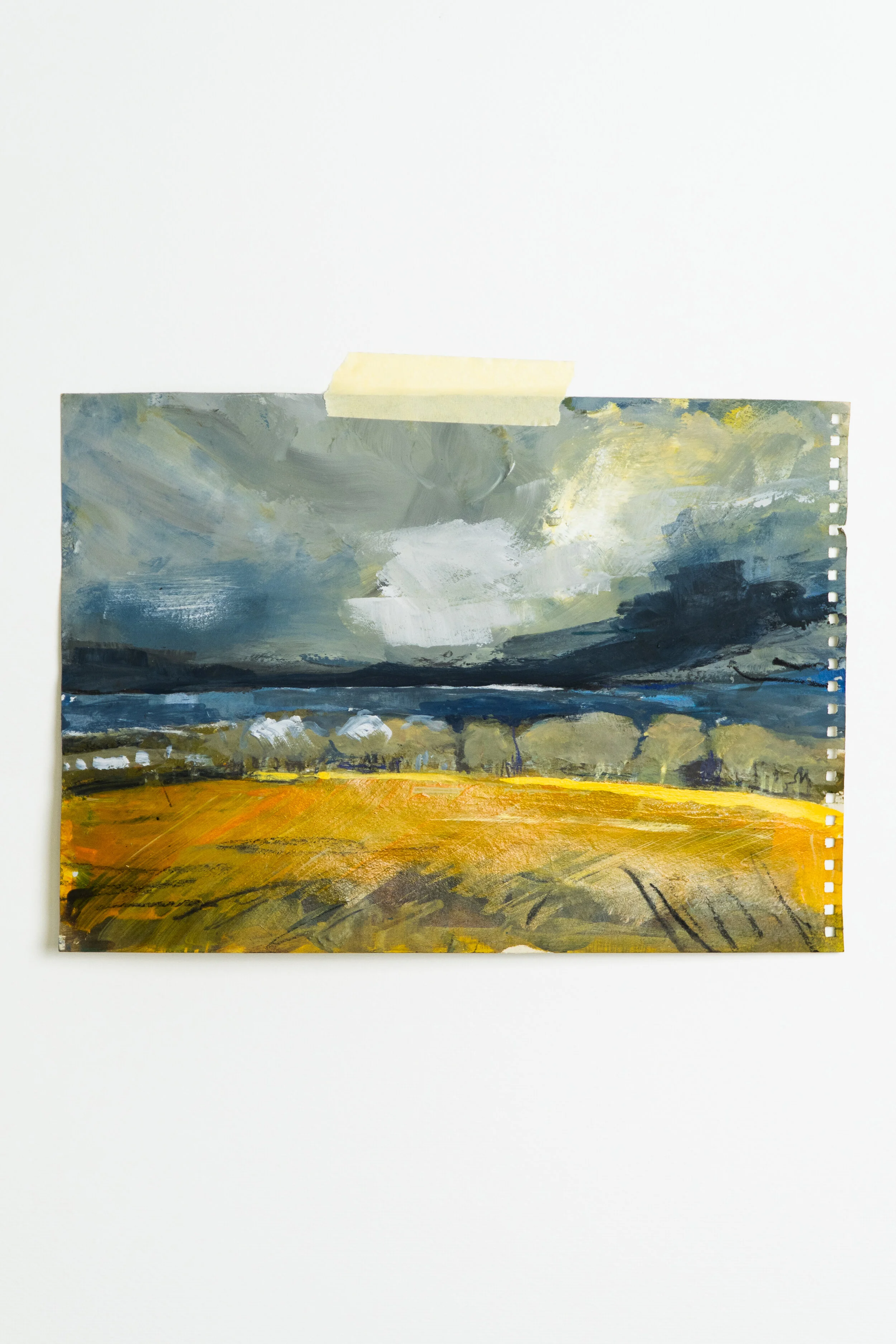 Wheatfield Sunset, Coates (2018)