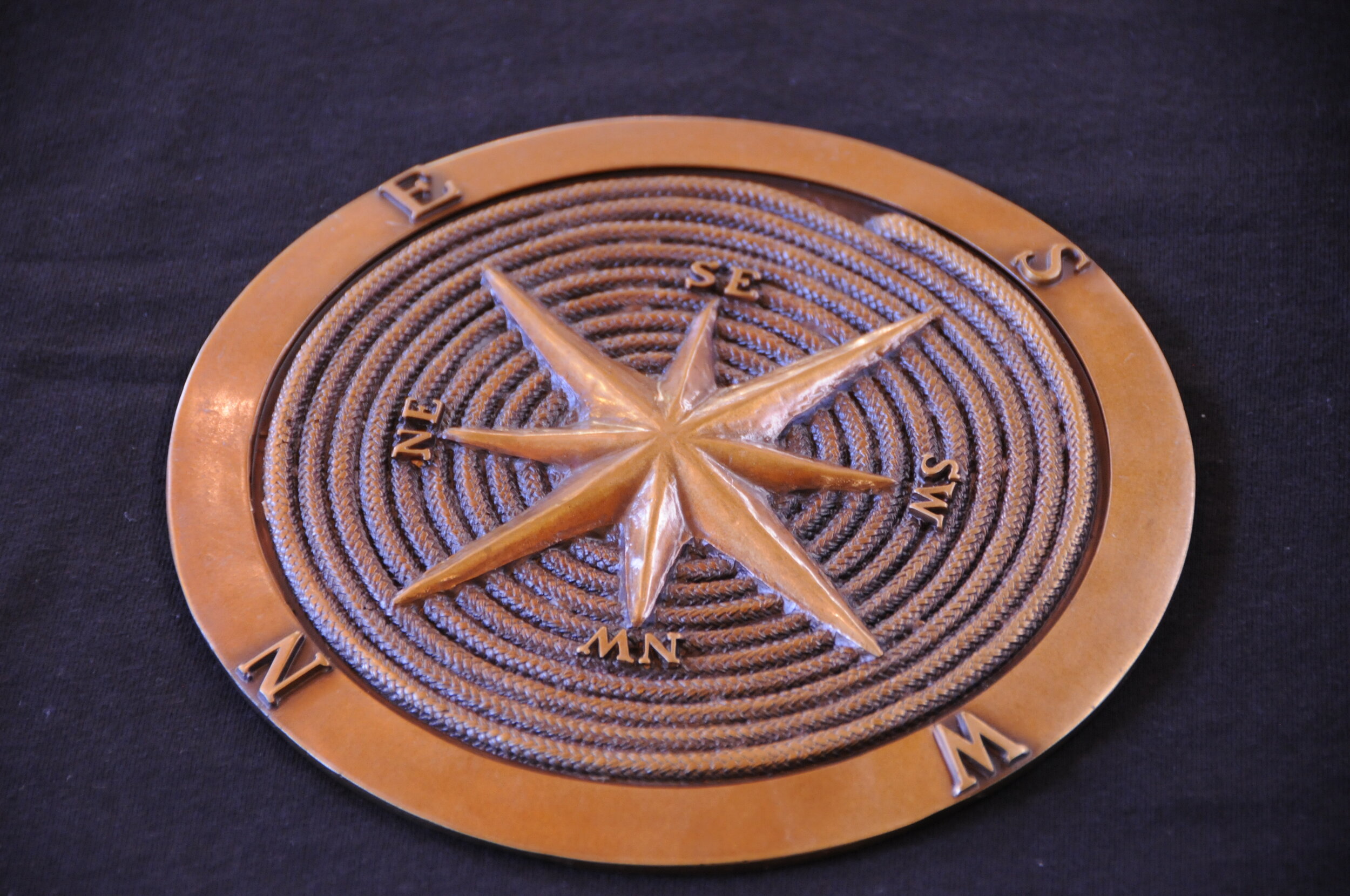 Bronze Compass Rose #2