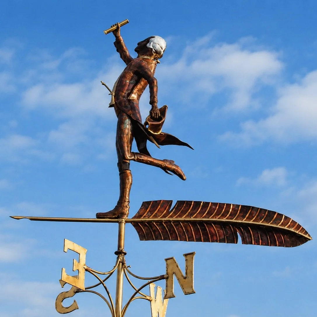 Celebrating 250 years of Independence! George Washington Weathervane
#georgewashington #gwu #weathervane #4thofjuly #250thanniversary