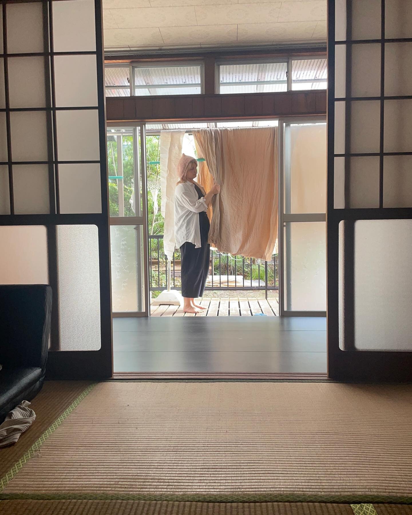 I&rsquo;m currently working at @artsitoya in the town Takeo in Japan, doing an artist in residence for the whole month of October 🥰

I&rsquo;m creating an installation with multiple materials - sound, textile, clay and more on the topic of rest. I&r