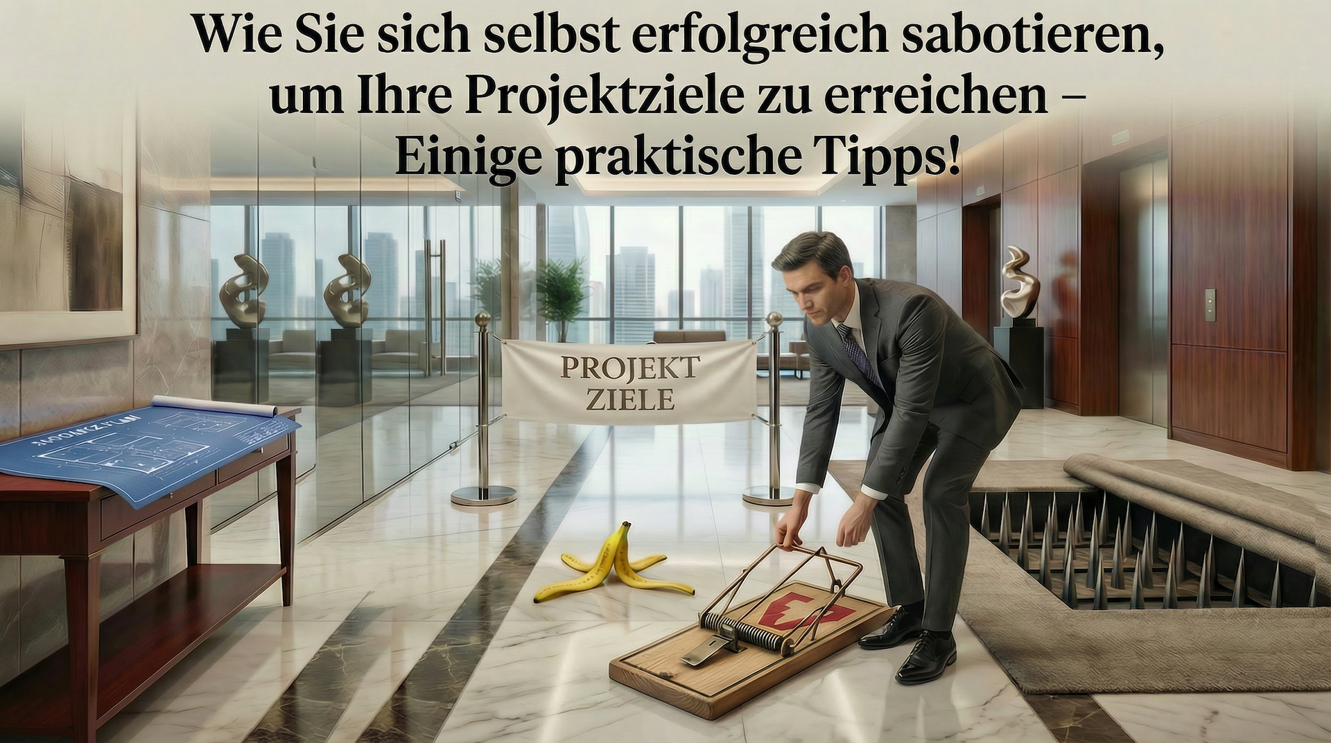 Wie Sie sich selbst erfolgreich sabotieren, um Ihre Projektziele zu erreichen – Einige praktische Tipps!