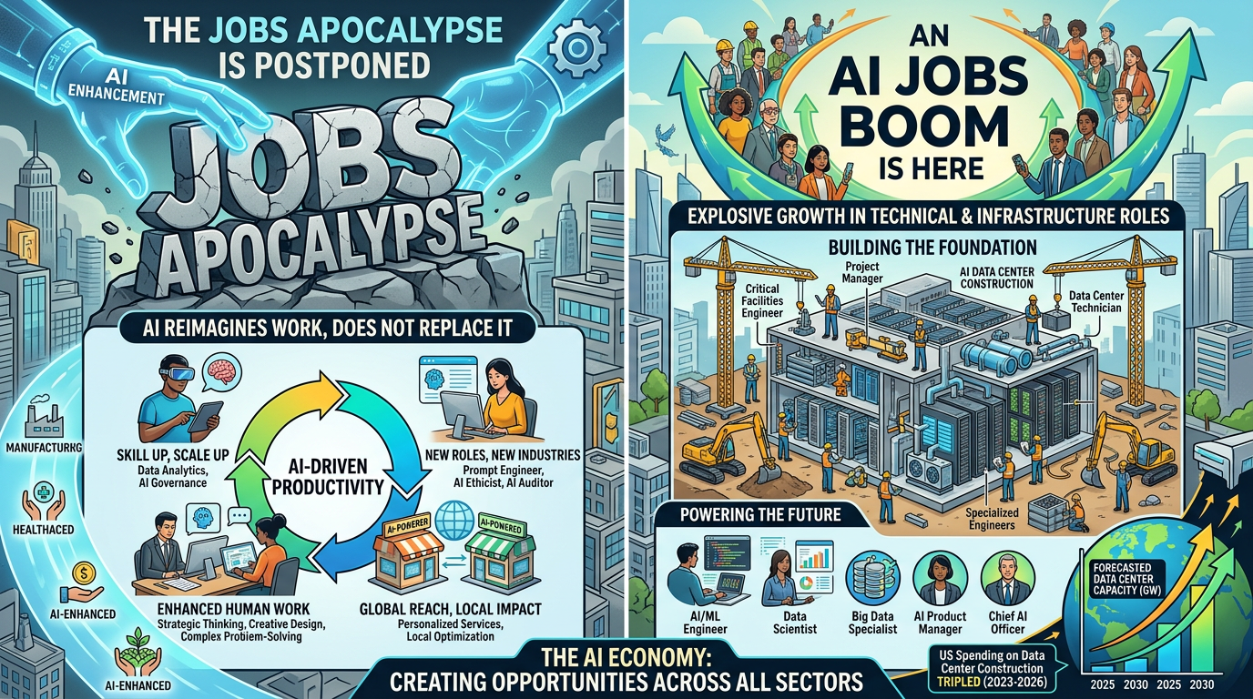 AI Job Apocalypse Postponed