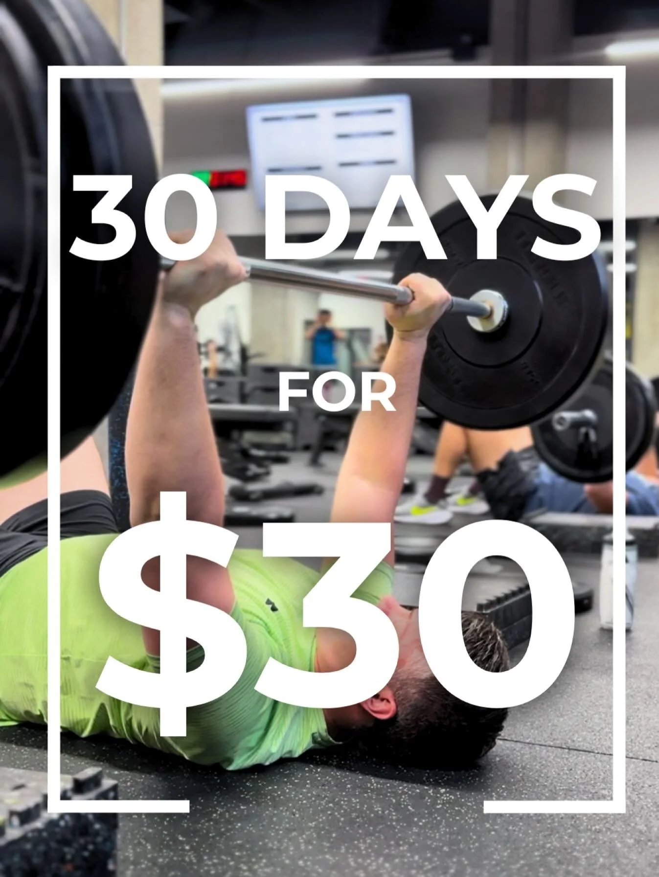 The next 30 days are yours for the taking 💪 

It&rsquo;s time to establish a routine, build real strength, and train with purpose. 

Start now and set yourself up for success - not &ldquo;someday&rdquo;, but today. 

Join Axon with 30 Days for $30 w