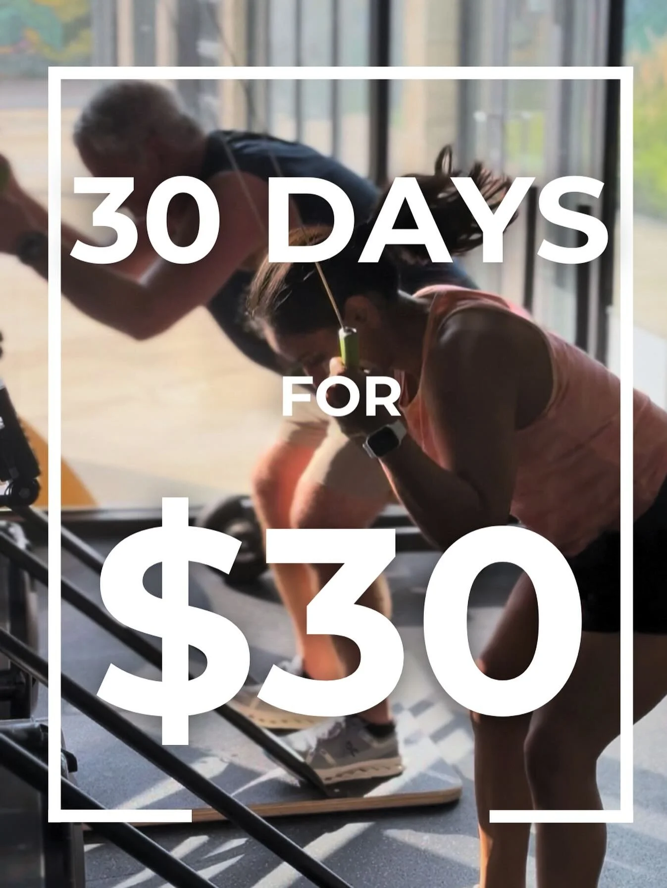 Here are 10 things you could accomplish in your first 30 days of training:

1️⃣ Build consistency in your routine. No more random actions and random results. 
2️⃣ Develop better posture and movement patterns. 
3️⃣ Improve your energy throughout the d