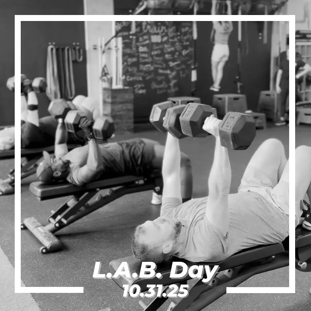 It’s almost L.A.B. Day!
Twice a year we test, track, and celebrate the strength you’ve built - safely, intentionally, and with the full support of your coaches and crew. 
No special prep needed, we’ve built this right into your re