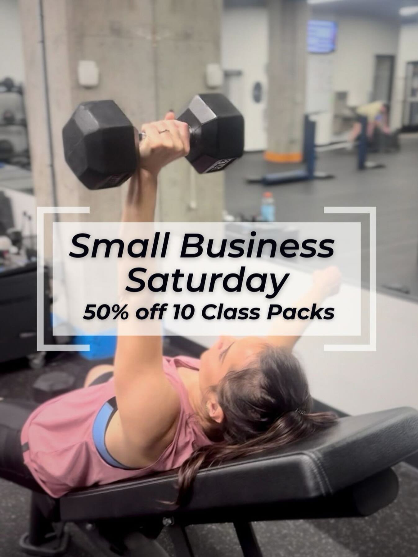 Small Business Saturday is all about celebrating local businesses that make our community stronger and more unique. 

We&rsquo;re so proud to be one of them, and to everyone who trains with us, believes in what we&rsquo;re building, and shows up with