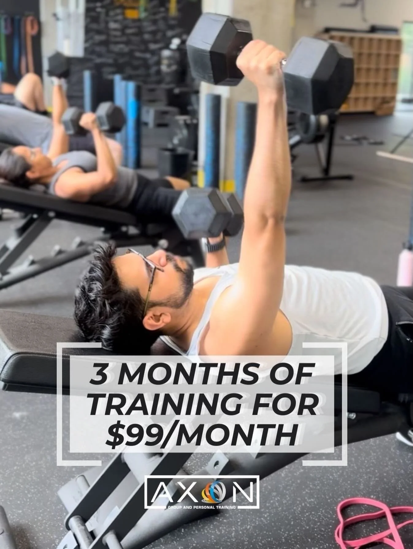 Kick off your year with 12 weeks of Unlimited Training for just $99/month (regularly $180/month).

That&rsquo;s a total of $240 in savings while you build real momentum to make 2026 your strongest year yet. 

In true Axon fashion, this is NOT a 90-da