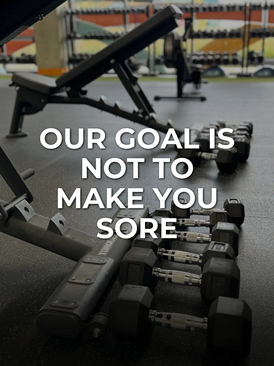 &ldquo;I&rsquo;m so sore&rdquo; has somehow become the gold standard for a good workout. 

Yes, challenging workouts can and will create soreness, especially when introducing something new into your routine. 

But soreness alone doesn&rsquo;t tell us