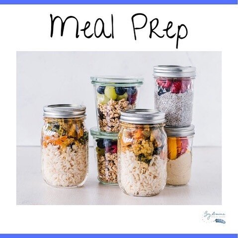 || 🥘 MEAL PREP 🥗 || 
.
When it comes to healthy eating, there&rsquo;s one strategy that works time and again &ndash; planning ahead. 
.
QUESTION: When do we most often throw our healthy eating goals out the window?
.
ANSWER: When we&rsquo;re busy, 