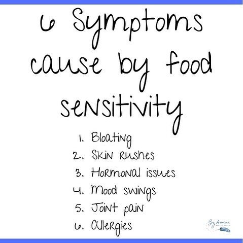 || 6 SYMPTOMS CAUSE BY FOOD SENSITIVITY || 
.
Oh yeah!!! and a lot more. This is just the beginning of symptoms.
.
So if you are experiencing all, or some, or maybe just 1 of the symptoms above, a good ELIMINATION DIET would help a lot.
.
Eliminating