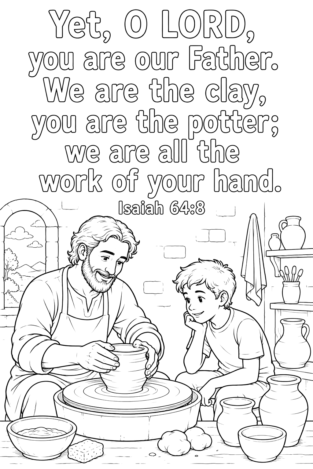 You are the Potter, I am the clay - boy
