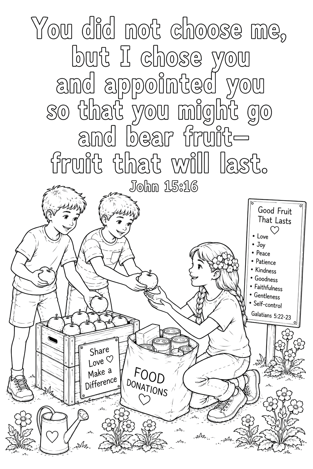 Chosen to bear fruit
