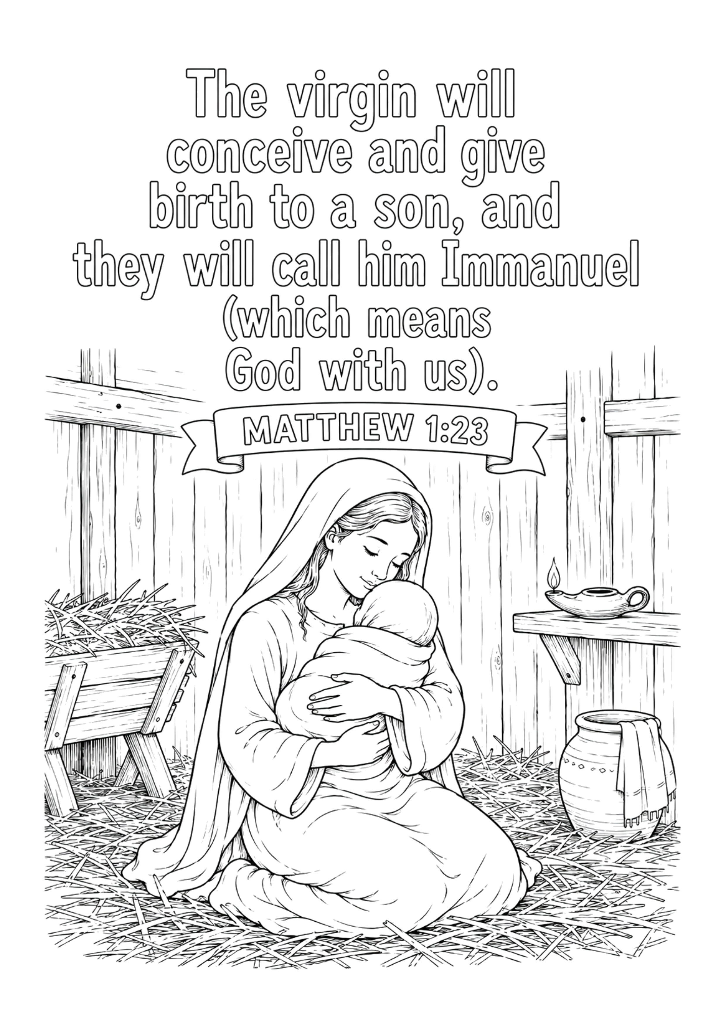 Immanuel God with us - Jesus