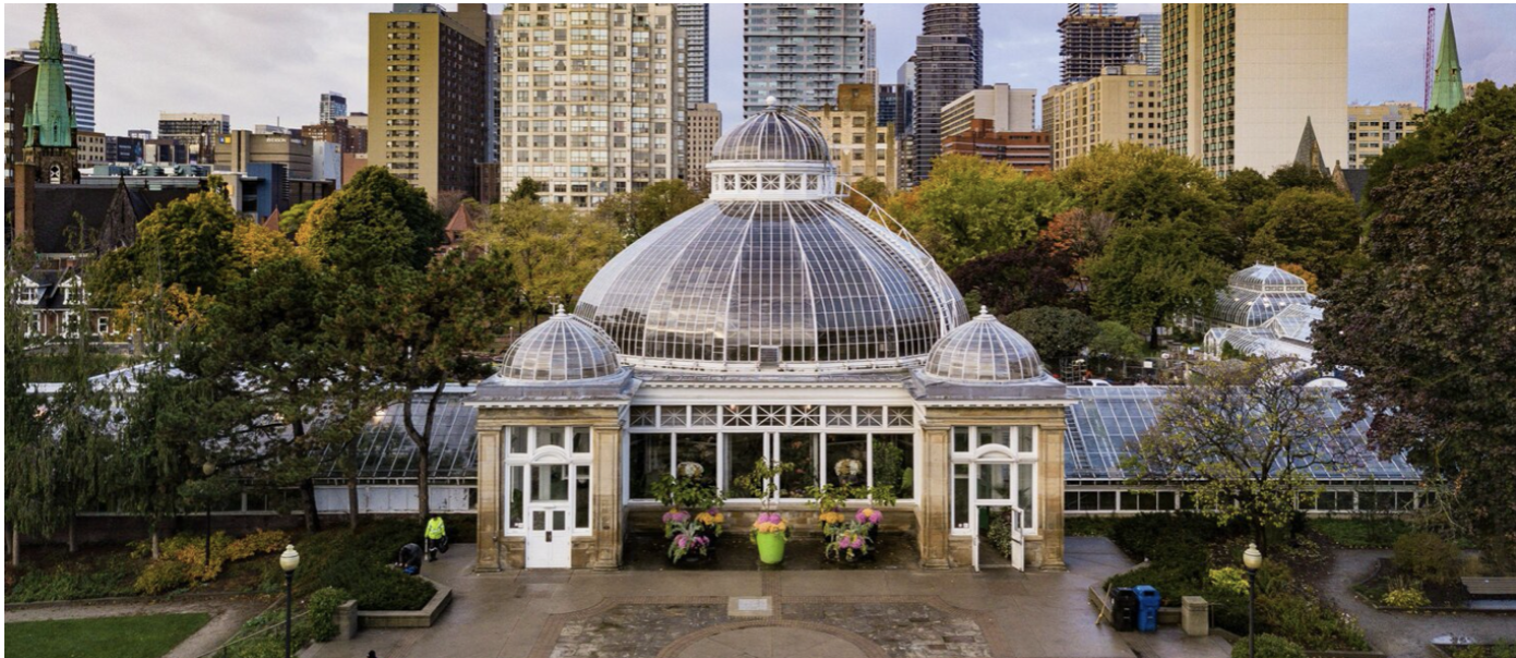 THE GREAT PALM HOUSE IN TORONTO