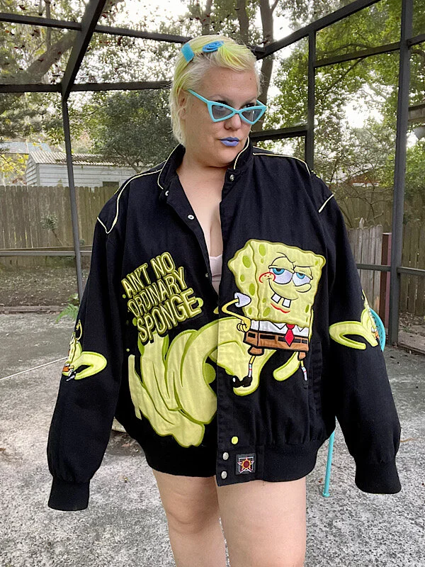Spongebob varsity jacket sale