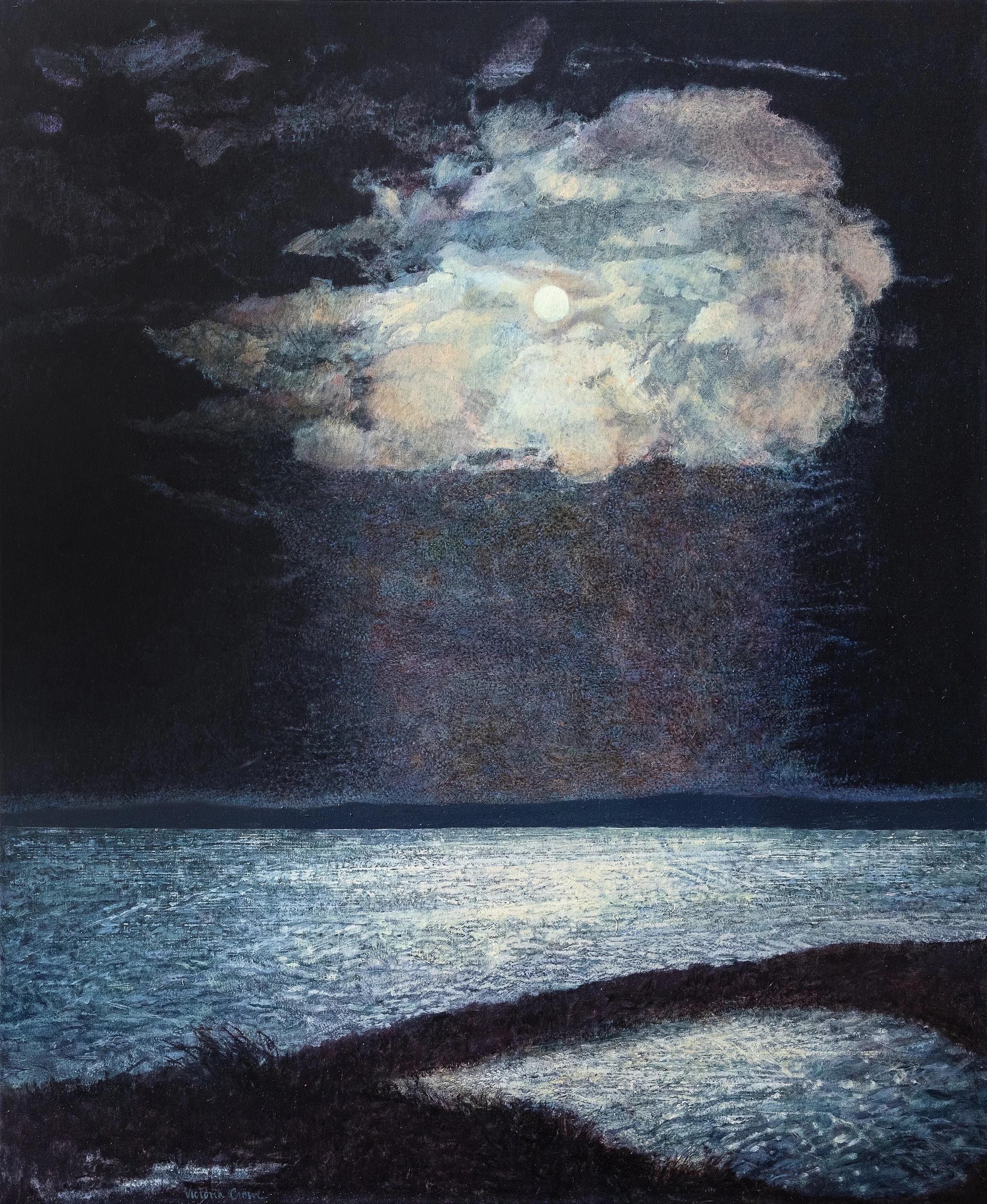 Moon in a Hundred Waters, Harray, 2025