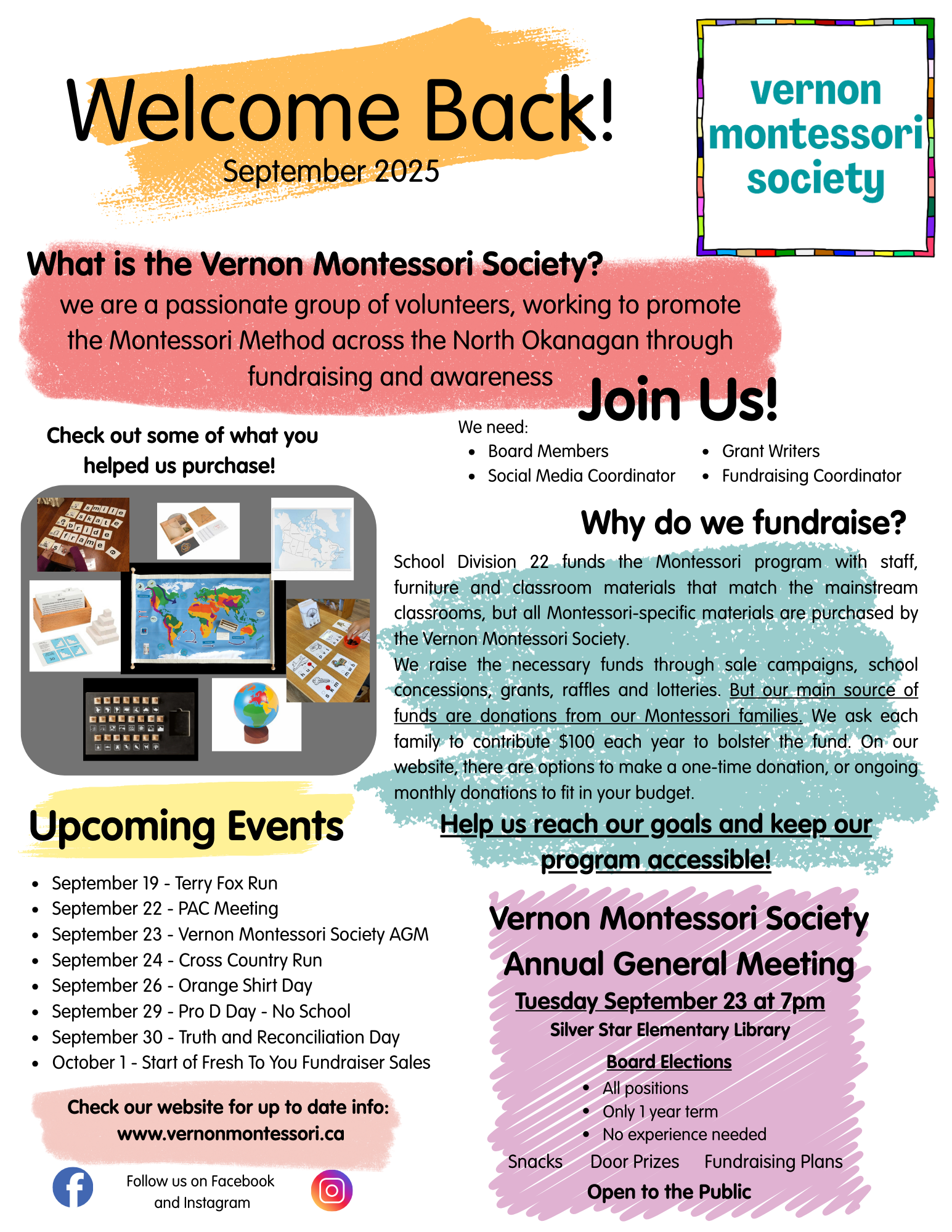 AGM September 23 at 7pm