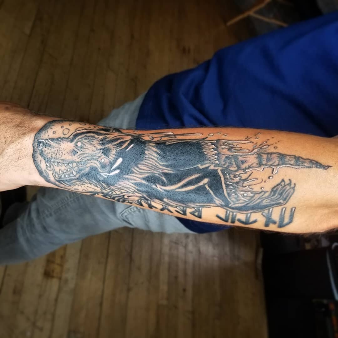 Tattoo uploaded by Marvoy  Hati and Skol wolves Norse mythology   Tattoodo