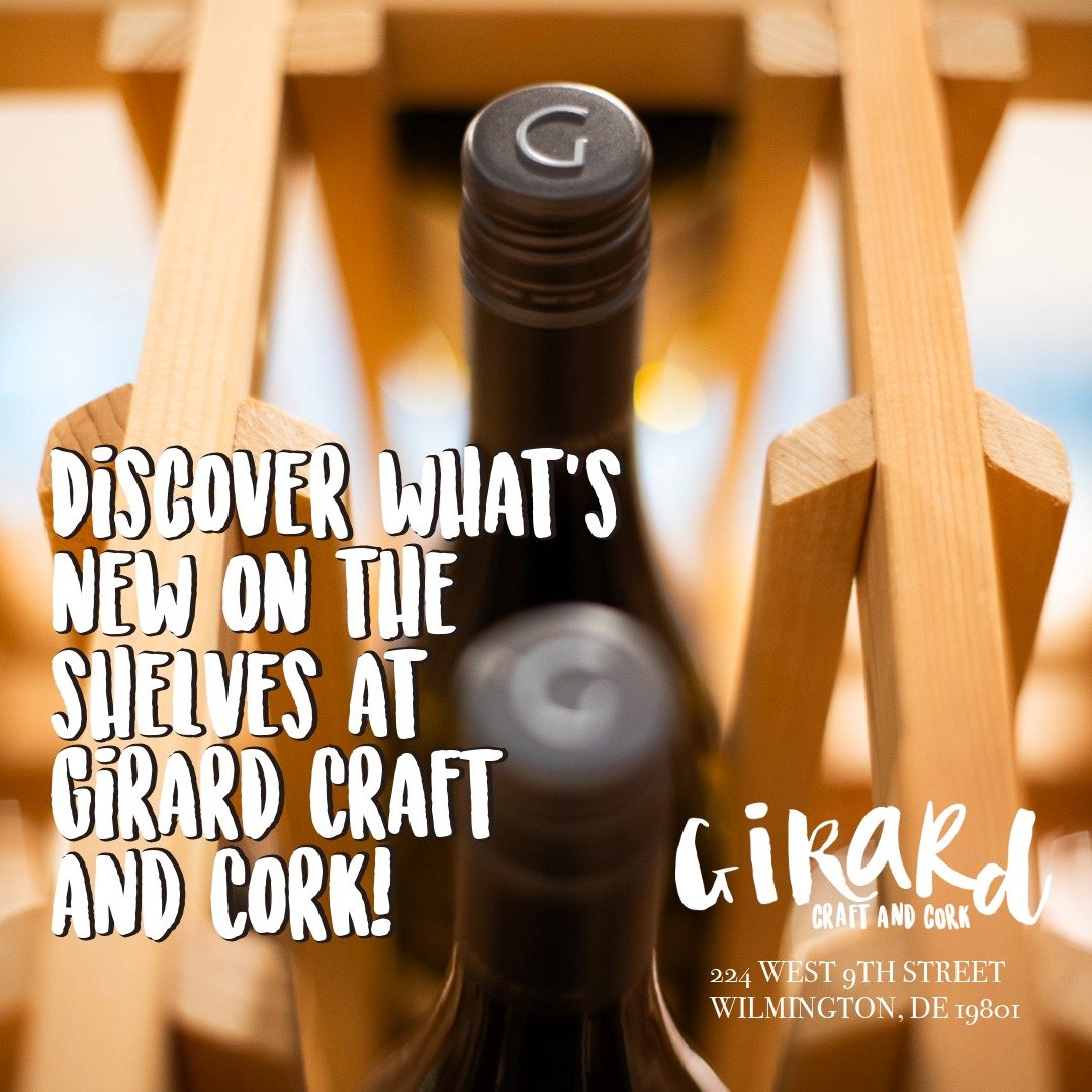 Your midweek wine reset starts here at Girard Craft &amp; Cork! 🍷 Discover new bottles on our shelves and find your perfect WINESday pick.