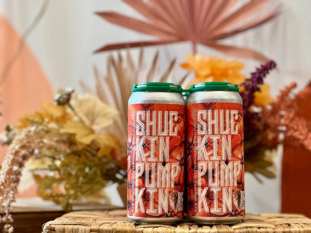 Is it too soon for pumpkin beer? We don't think so! Pick up a 4-pack of Big Oyster's Shuckin Pumpkin at Girard Craft and Cork today. 🎃 🍺