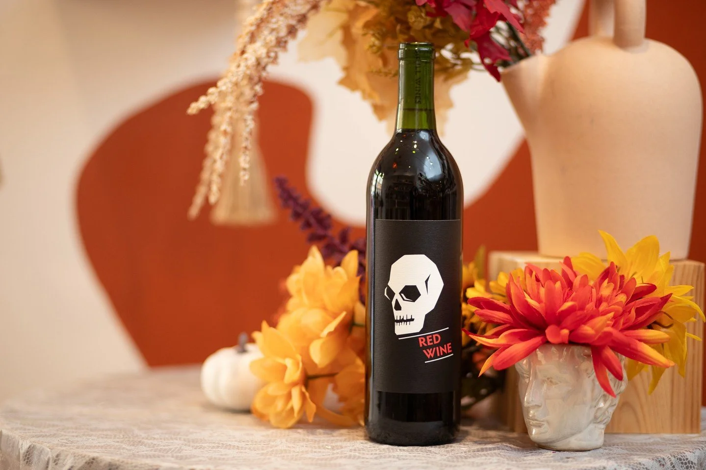 Spooky sips are here! 💀 Skull Wine tasting TONIGHT at Girard Craft & Cork. Sample free & grab 5% off bottles you love. 21+ only! 🍷