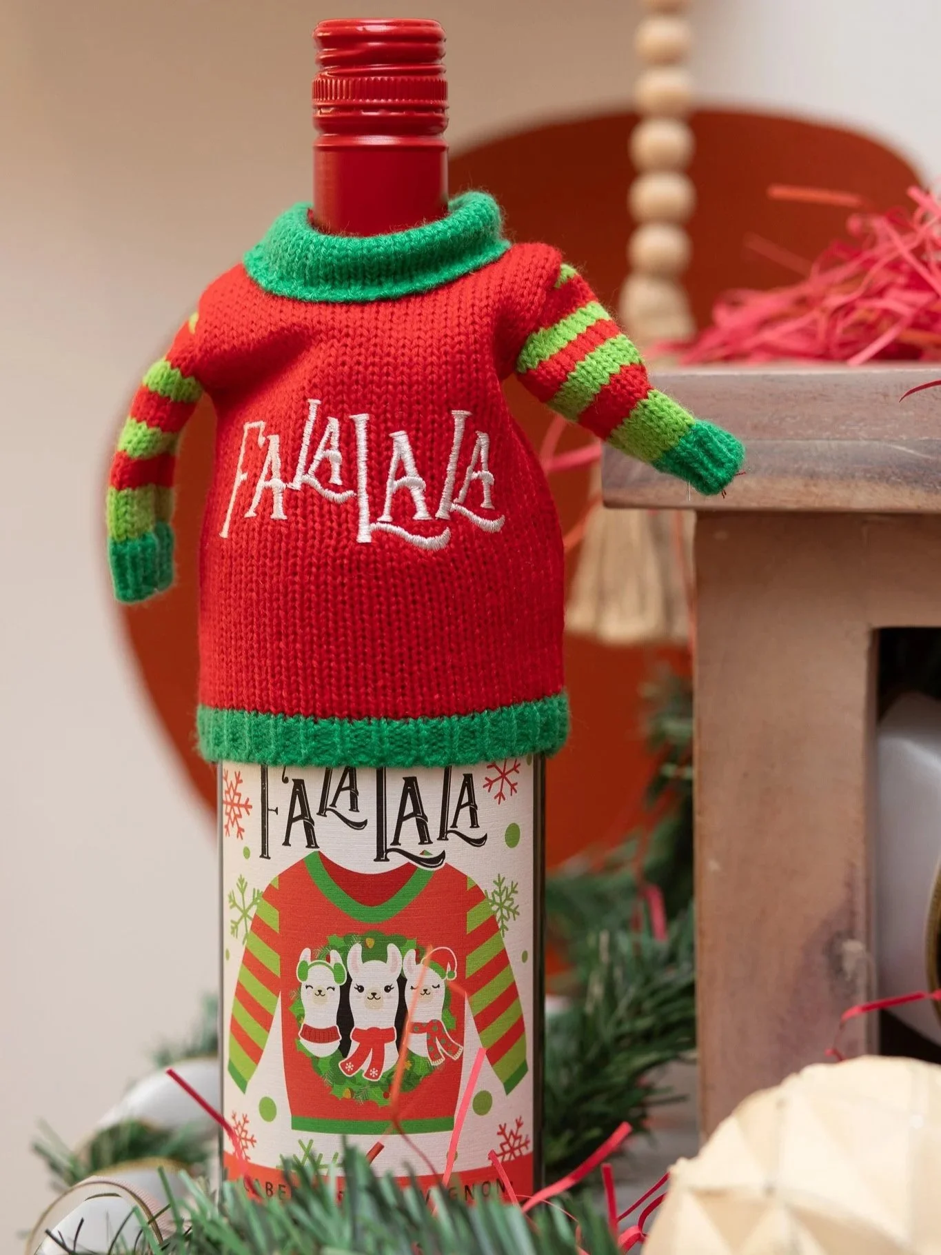 Fa La La La Cabernet Sauvignon With Xmas Sweater