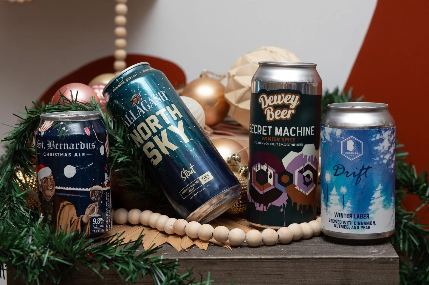 The winter beers aren't just for the holidays, they're great for a snowy weekend! Stock up today, we're open from 12-8pm today!