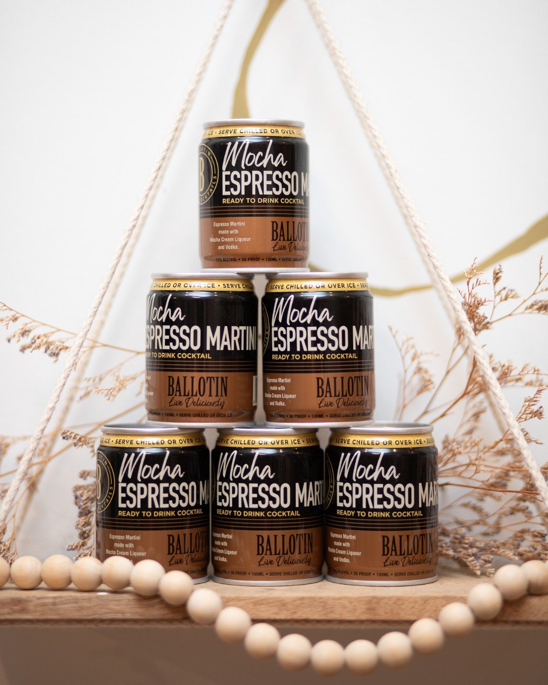 You know what makes this week in February extra lovely? 🍫

Chocolatey sips like these Mocha Espresso Martinis&mdash;in a very cute can, perfect for Valentine's Day!
