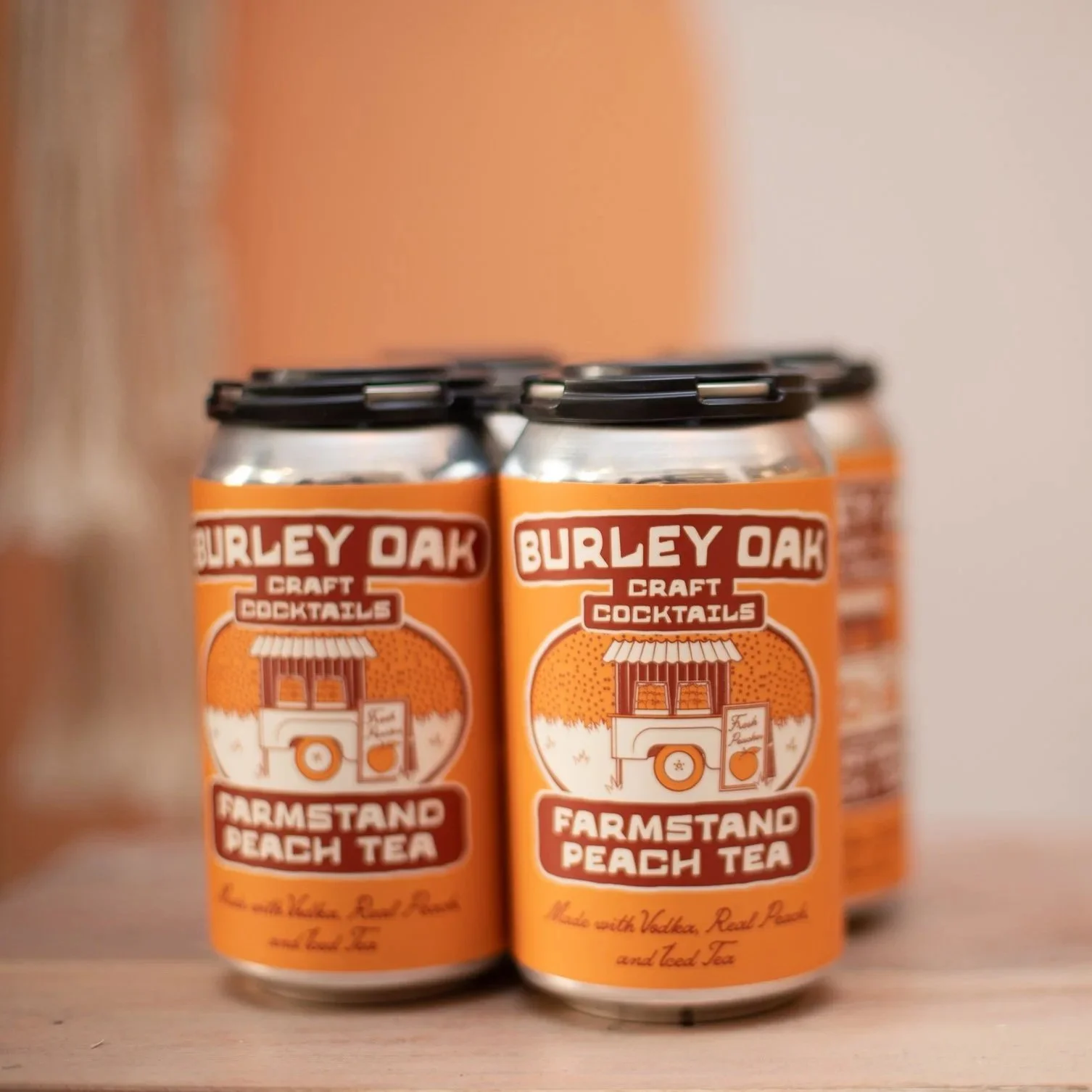Burley Oak Craft Cocktails: Farmstand Peach Tea