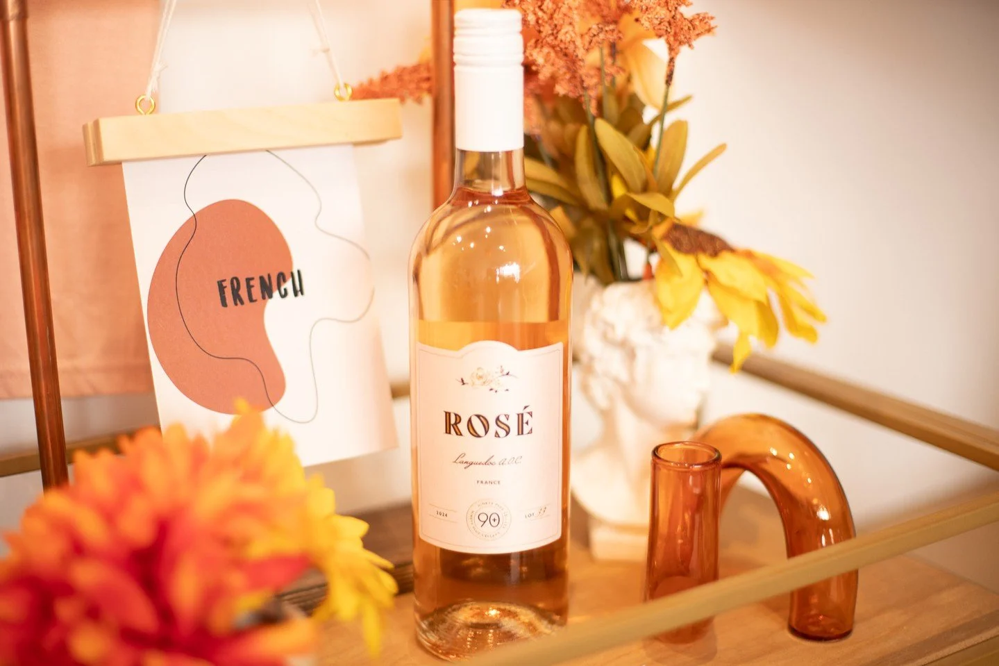 Crisp, pink, and effortlessly classy. 90+ Cellars Ros&eacute; is waiting for you. Pick up a bottle (or more) at Girard Craft &amp; Cork. 🍓🍷