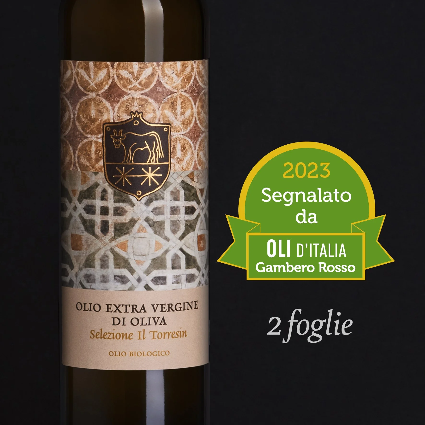 PREMIO GAMBERO ROSSO 2023 - OLIO "IL TORRESIN"
