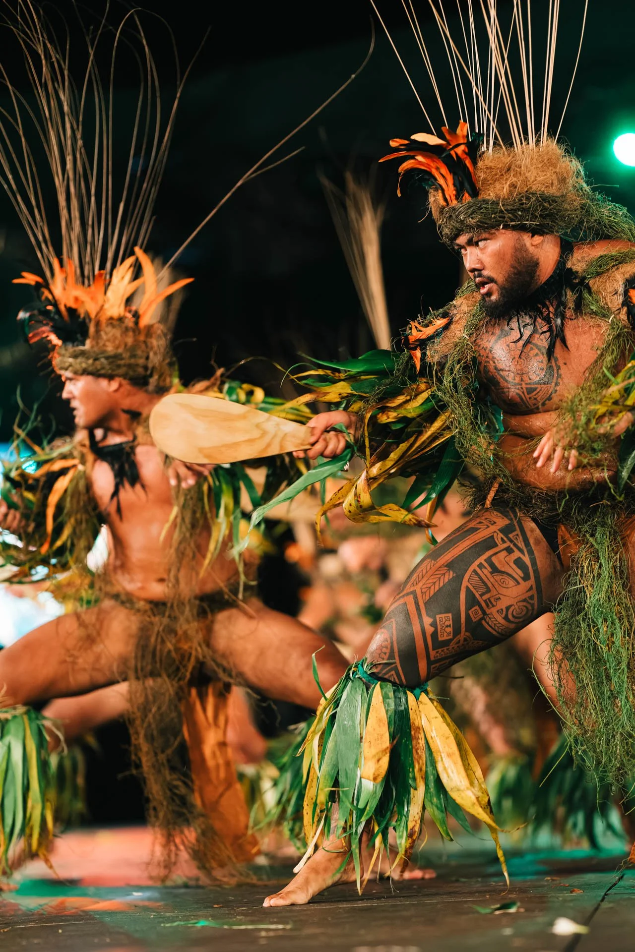 jambe de danseur ori tahiti
