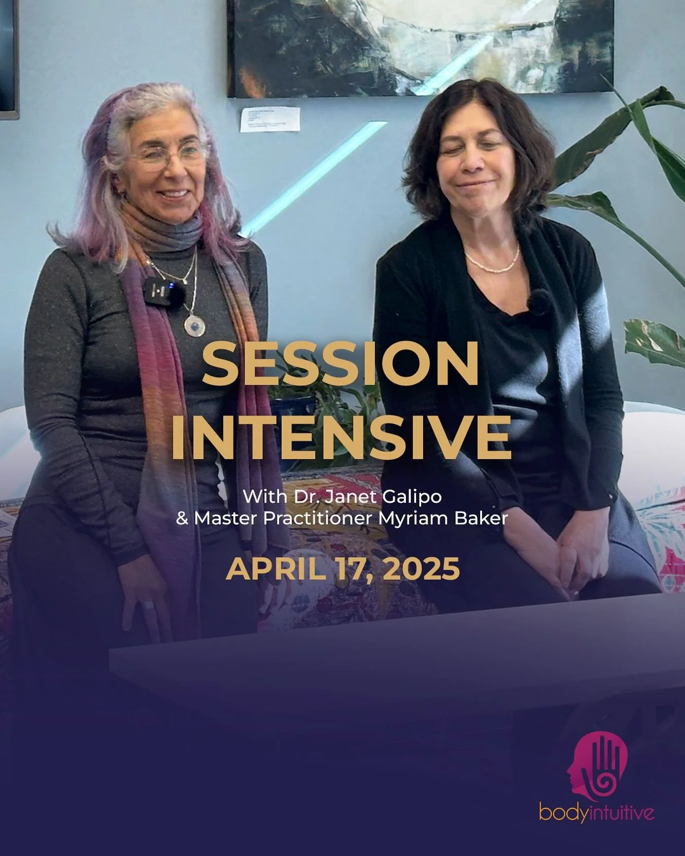 ✨ Struggling with a persistent health challenge? ✨

Join Dr. Janet Galipo and Master Practitioner Myriam Machado for our BodyIntuitive Session Intensive on April 17.

During this intimate healing day, we&rsquo;ll use advanced intuitive scanning to id