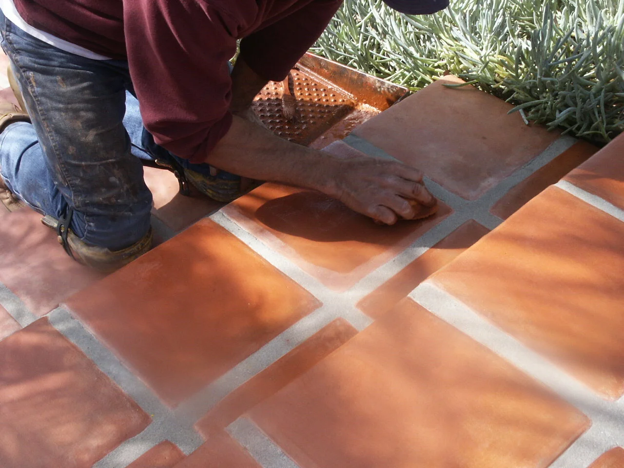 Porfirio Staining tile.JPG