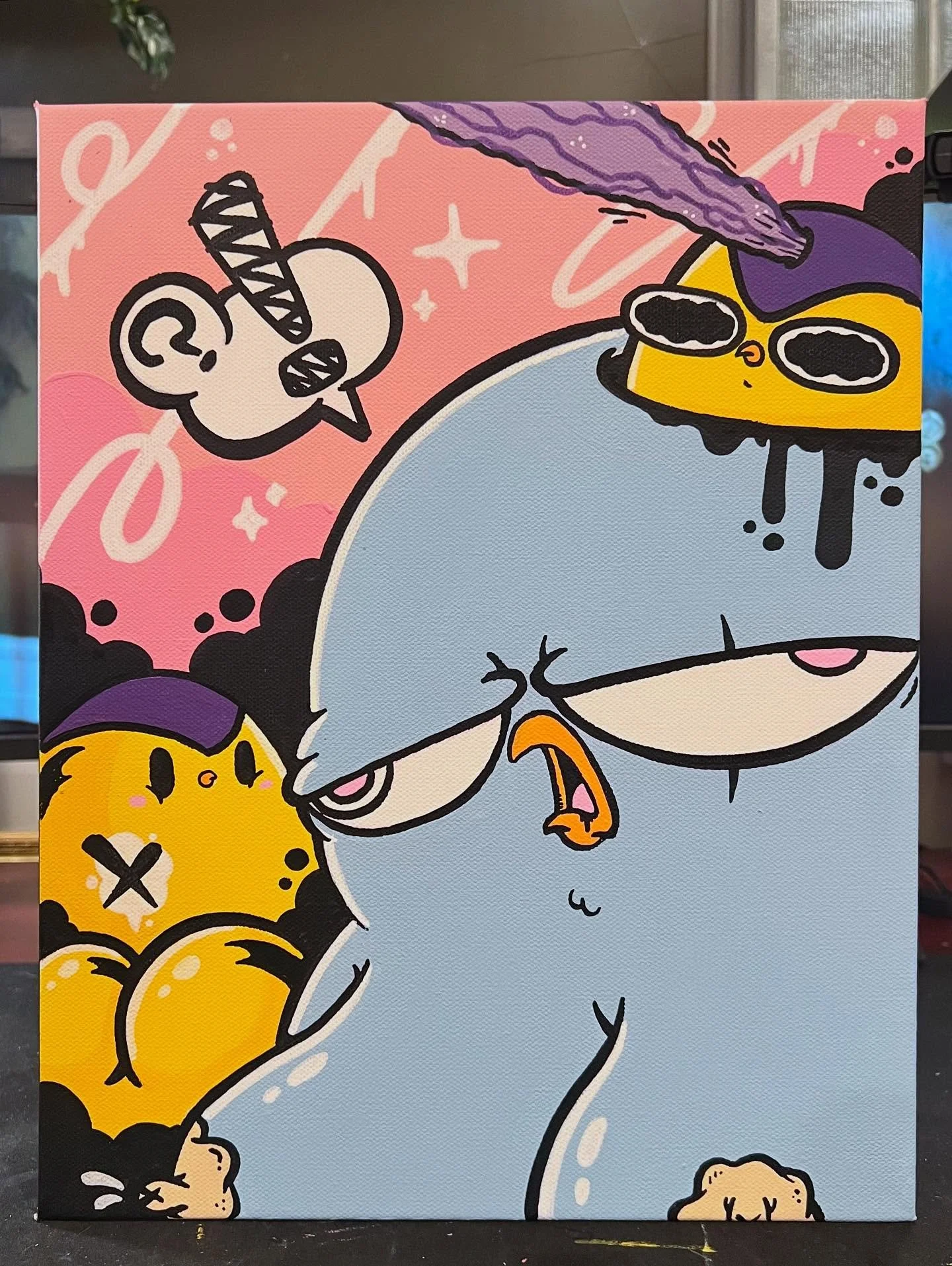 Little milky banger of the boys
11” x 14” acrylic on canvas
.
Available!
#birdmilk #art #chicago