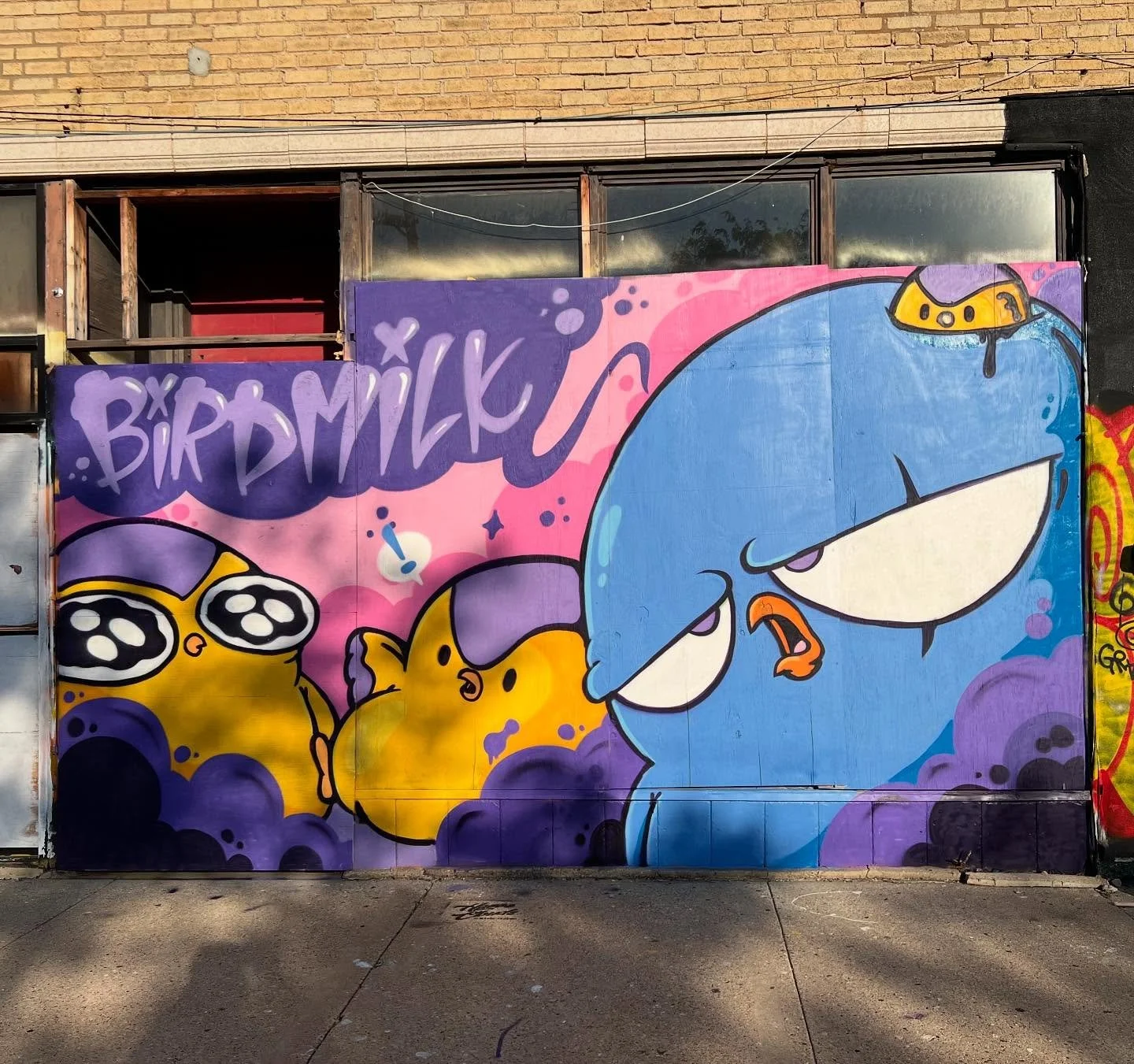 Quick little jammer at congress theatre with the boyos.
Prepped and ready to hit NYC next week for Bedstuy walls π₯ΉππΌπ₯
:
#birdmilk #chicago