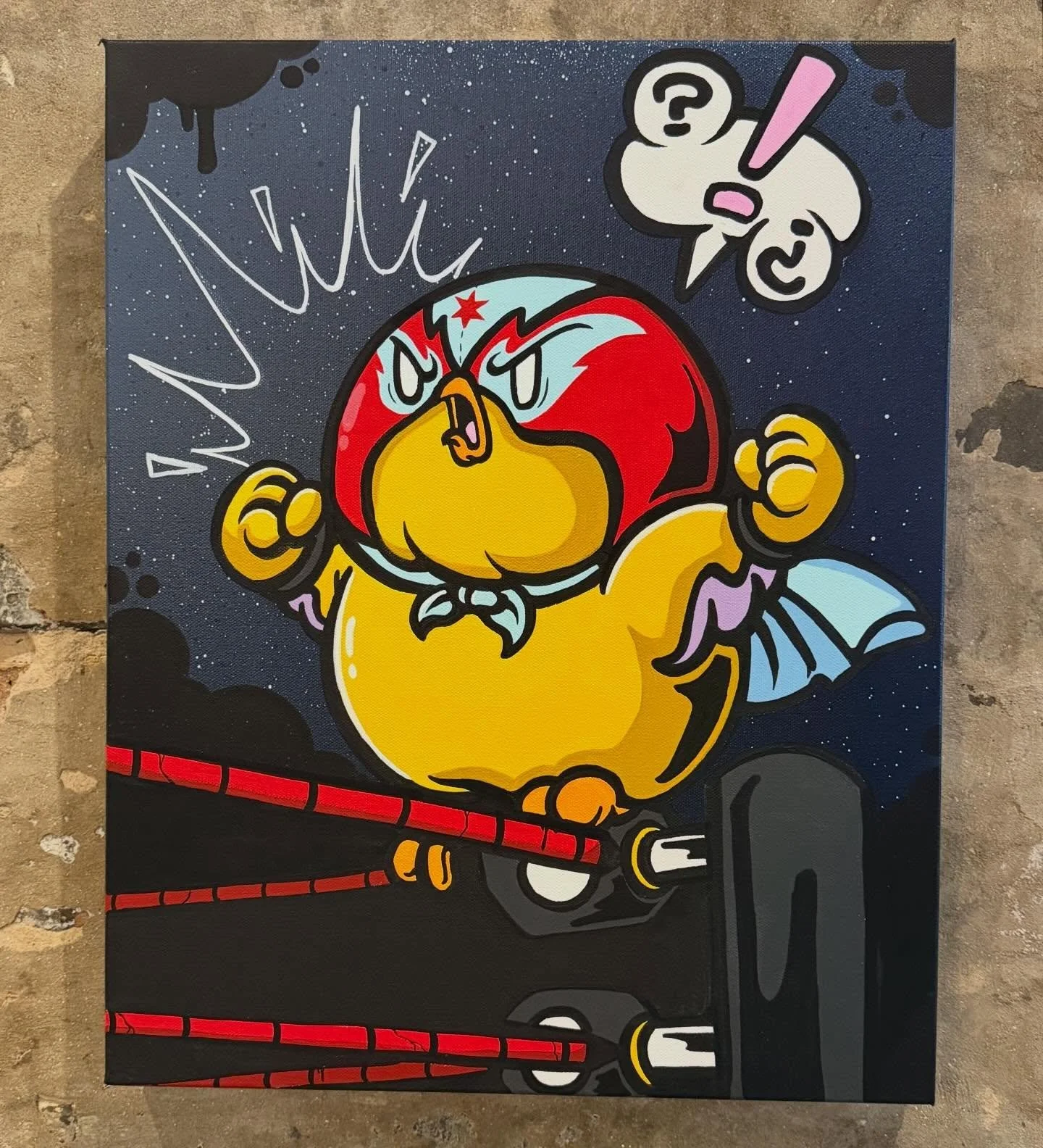 &ldquo;HELLLLL YEAH BROTHUR!!&rdquo; A sneak peek of 1/18 pieces I&rsquo;ll have having for Two Cheeks of the Same Ass. A duo show between myself and Geoff Park @jpak4ever . Come by @chicagotruborn this Saturday between 4-8 to check out the opening. 