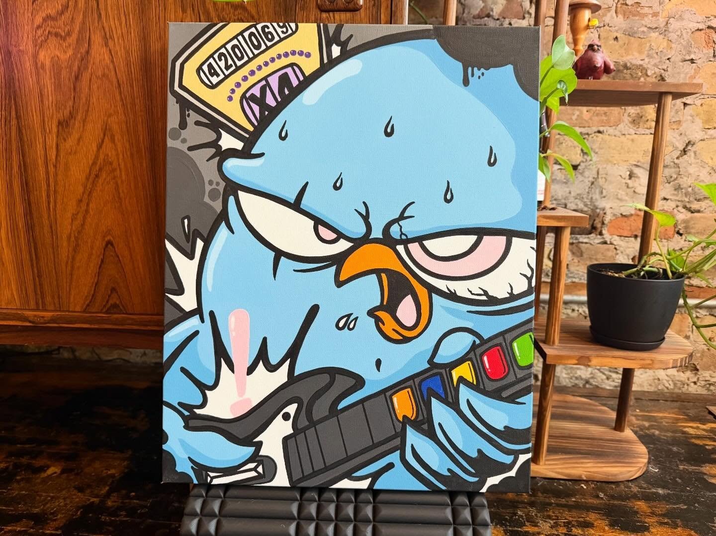 &ldquo;THROUGH THE FIRE AND FLAMES ON EXPERT AT 200% SPEED?!?!&rdquo; 
16&rdquo; x 20&rdquo; plansecond sneak peek of a piece that will be on display this Saturday MAY 2nd from 4-8 pm. At @chicagotruborn . TWO CHEEKS OF THE SAME ASS duo show with @jp