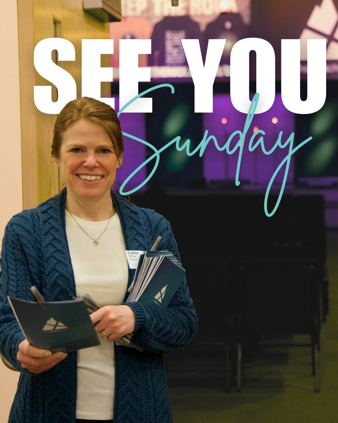 See you Sunday morning ☺️☀️ 
Which campus will you be attending? ⛪️