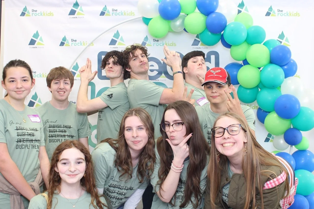 Yesterday was our annual @therock_kids dream team training, and we had a blast!! 🚀💚☺️

We are so incredibly blessed with the best team that selflessly serves our children's ministry every week. Always so fun gathering everyone together and spending