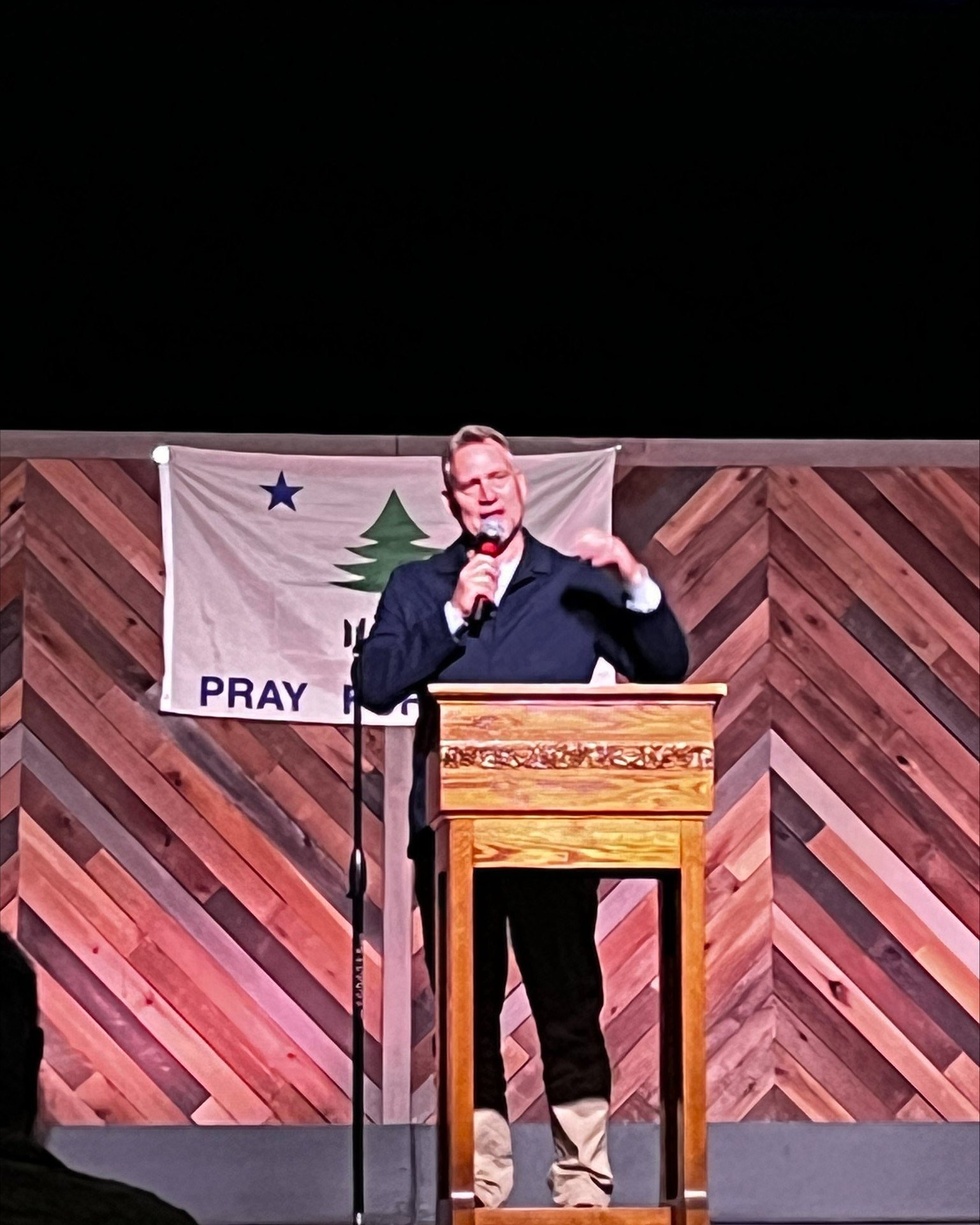 Yesterday was National Day of Prayer 🙏✝️ Pastor Kirk, Pastor J, and other members of our congregation came together with our friends at @crosspointbangor to pray for our friends, family, neighbors, leaders, and nation. 

Thank you @crosspointbangor 