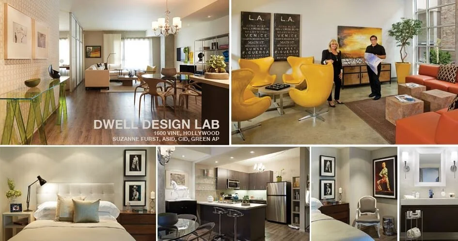 Suzanne Furst, ASID,CID, Green AP was responsible for this beauty! Mid Century meets, Contemporary meets Luxe.  This really is a luxe Los Angeles Casita! image courtesy of www.suzannefurstinteriors.com