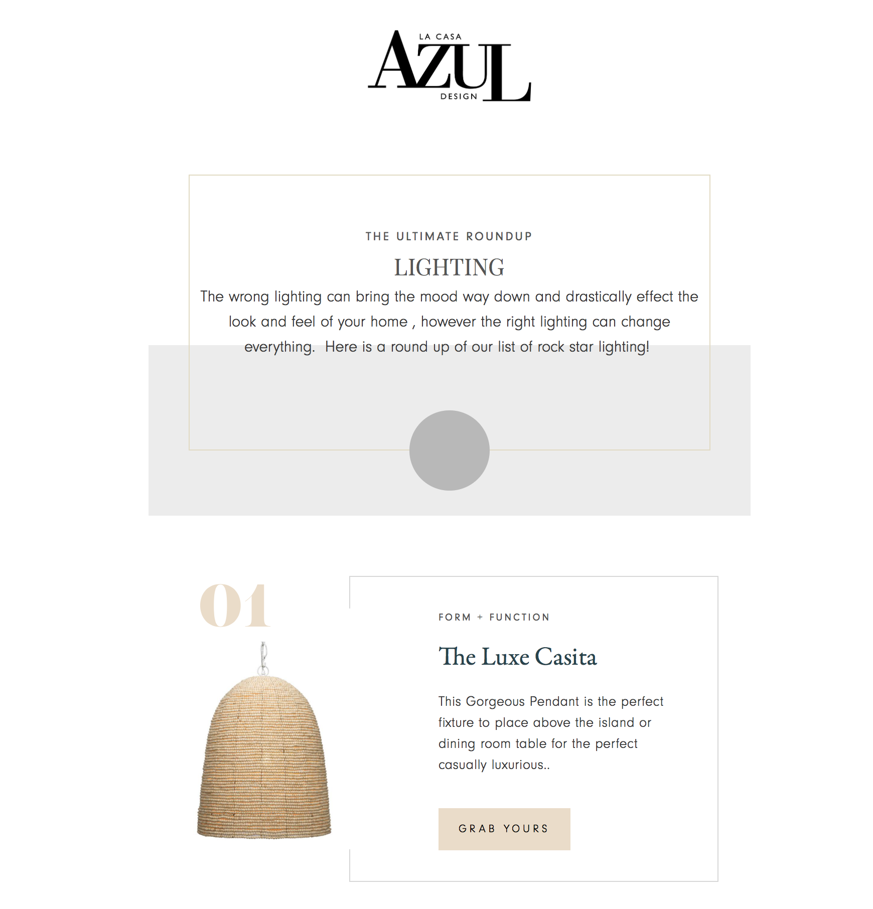 Lighting - The ultimate Roundup 