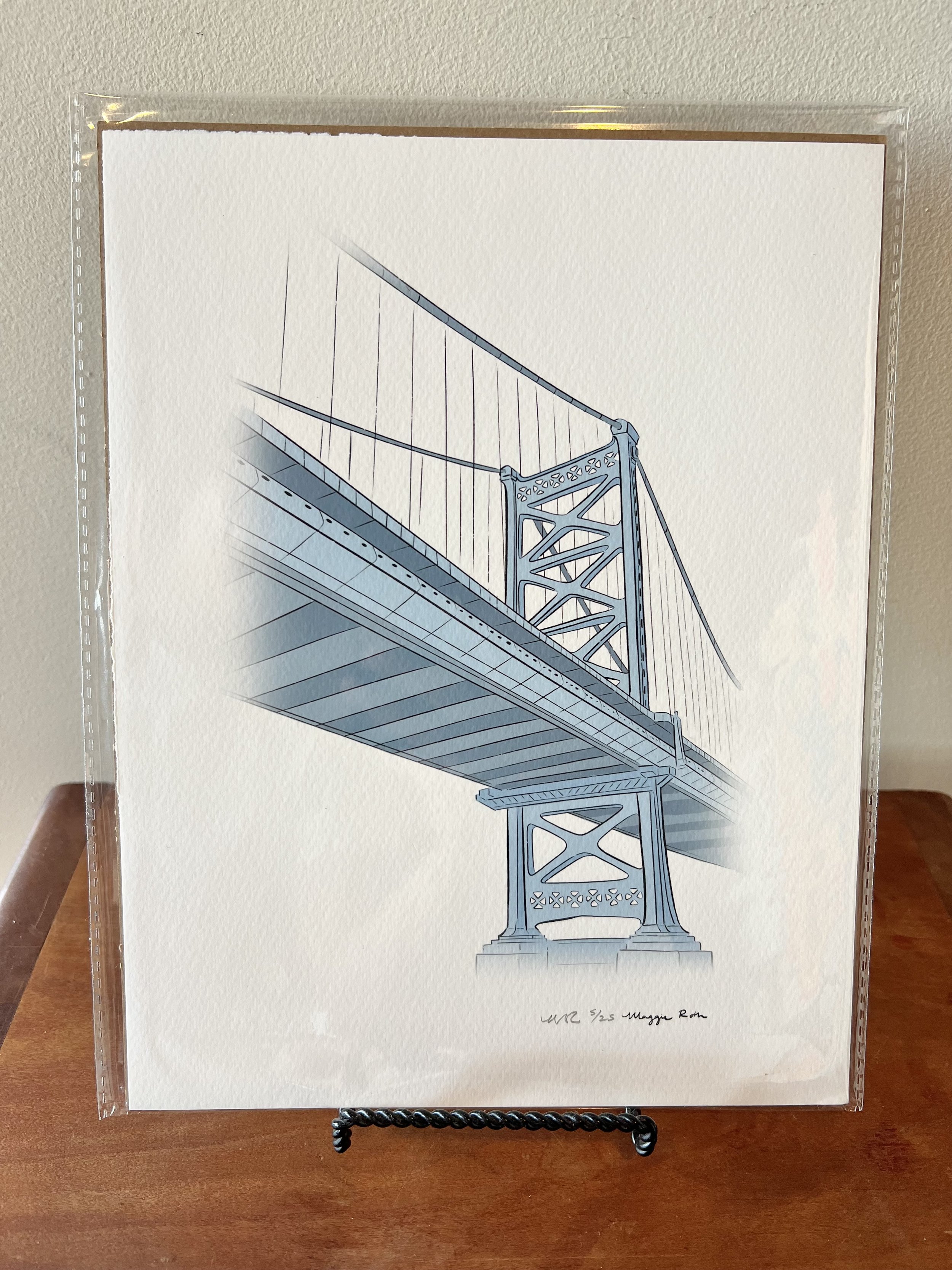 Ben Frank Bridge Print