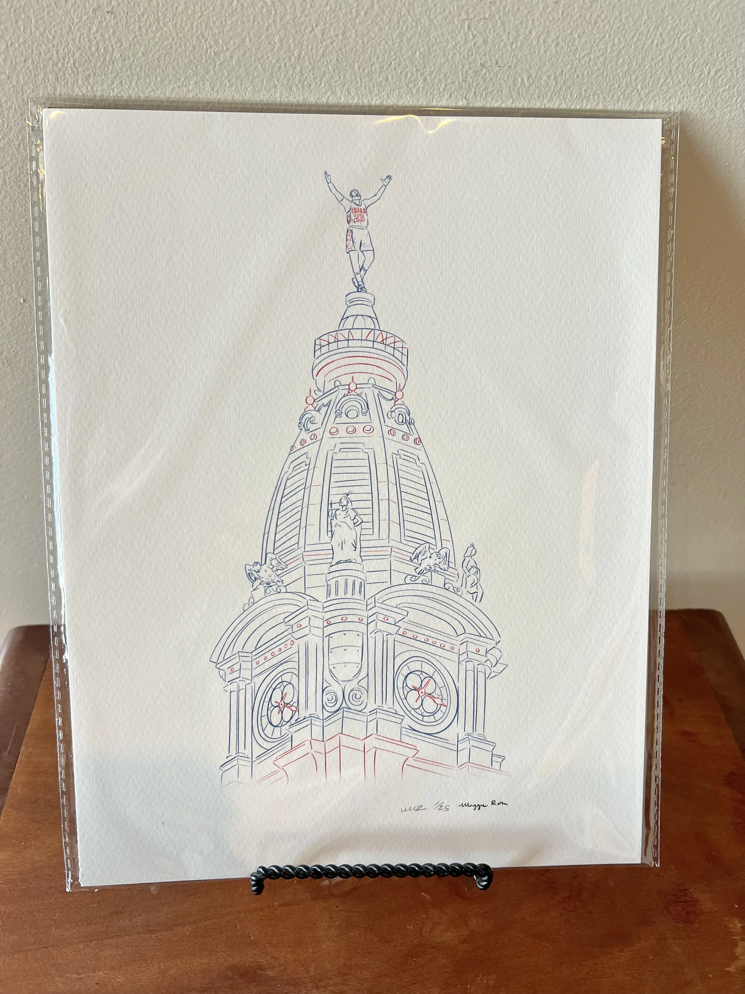 Philly City Hall - Lebron Print